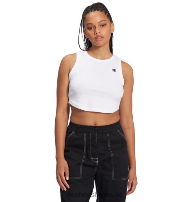 Crop-Tanktop für FrauenDC Shoes Weiss 486FT462