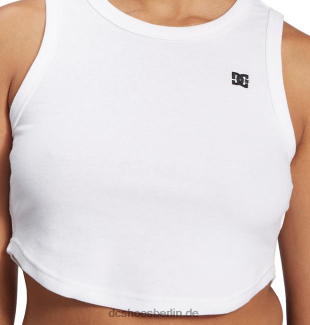 Crop-Tanktop für FrauenDC Shoes Weiss 486FT462
