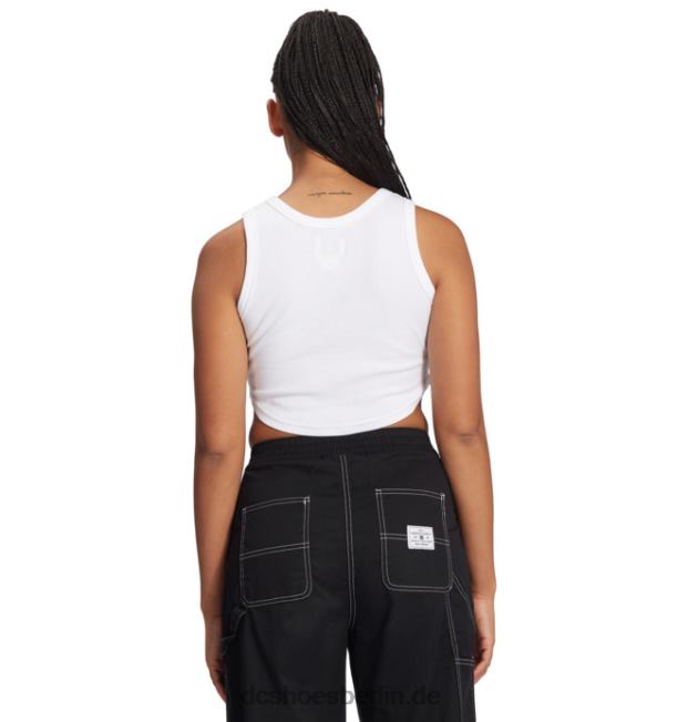 Crop-Tanktop für FrauenDC Shoes Weiss 486FT462