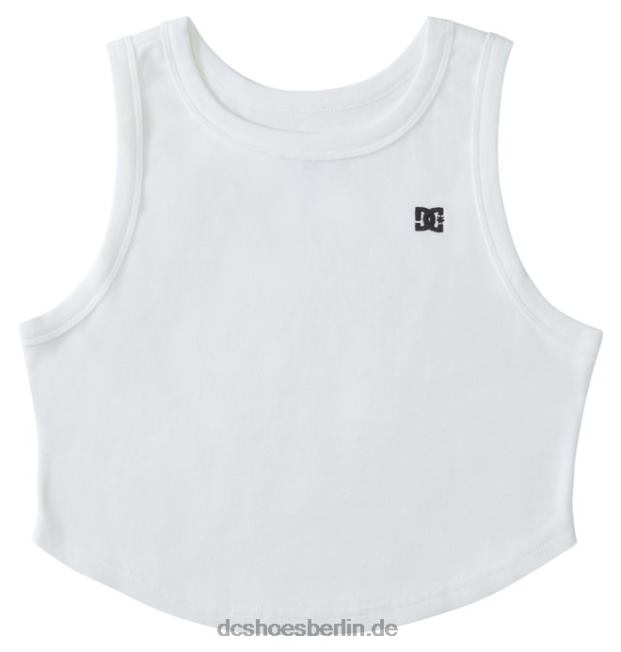 Crop-Tanktop für FrauenDC Shoes Weiss 486FT462