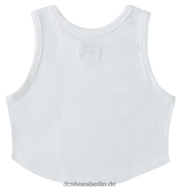 Crop-Tanktop für FrauenDC Shoes Weiss 486FT462