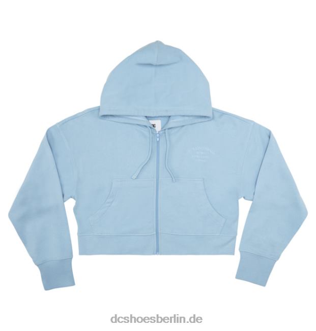 Wochenend-Hoodie mit Reißverschluss für DamenDC Shoes blaue Glocke 486FT469