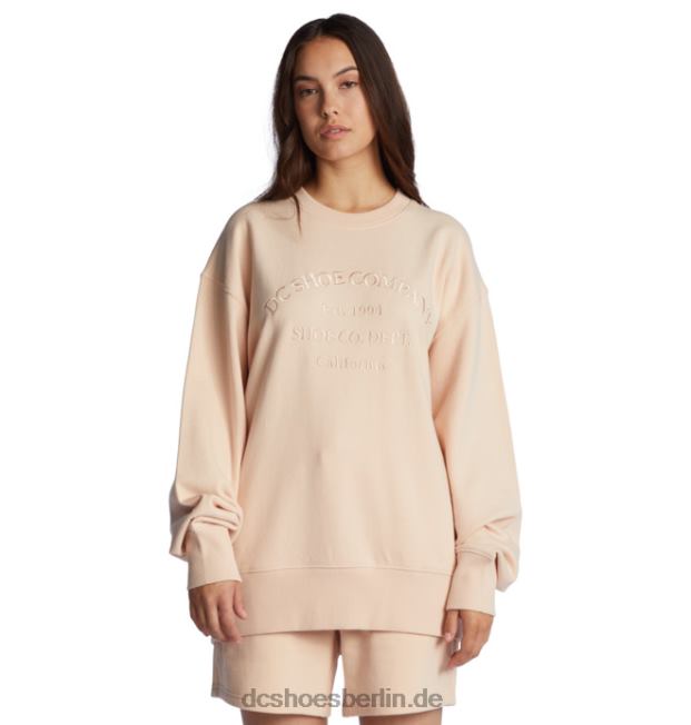 Wochenend-Sweatshirt für DamenDC Shoes cremefarben 486FT482