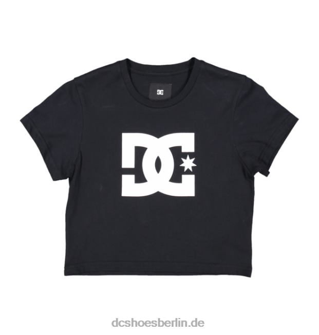 geerntetes T-Shirt der DC-Stern der FrauenDC Shoes Schwarz 486FT495