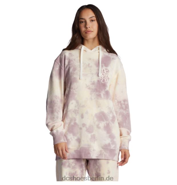 verblasster Hoodie für DamenDC Shoes Sommerfarbe 486FT484