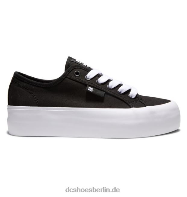 Manual Plateau - Flatform Schuhe für DamenDC Shoes Schwarz-Weiss 486FT474