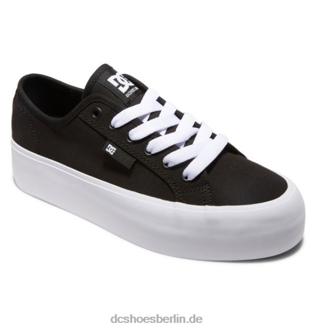 Manual Plateau - Flatform Schuhe für DamenDC Shoes Schwarz-Weiss 486FT474