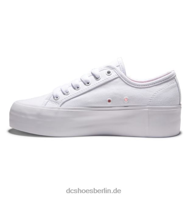 Manual Plateau - Flatform Schuhe für DamenDC Shoes Weiss 486FT473