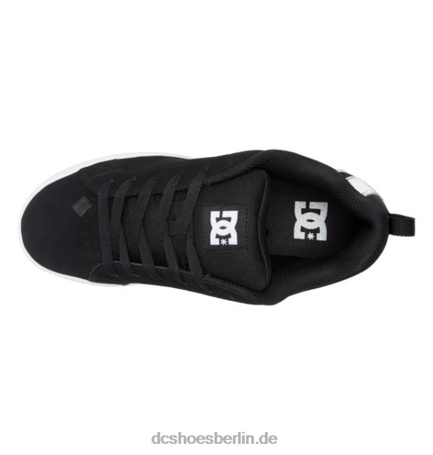 Graffik-Schuhe für DamenDC Shoes schwarz/weiße Schablone 486FT438