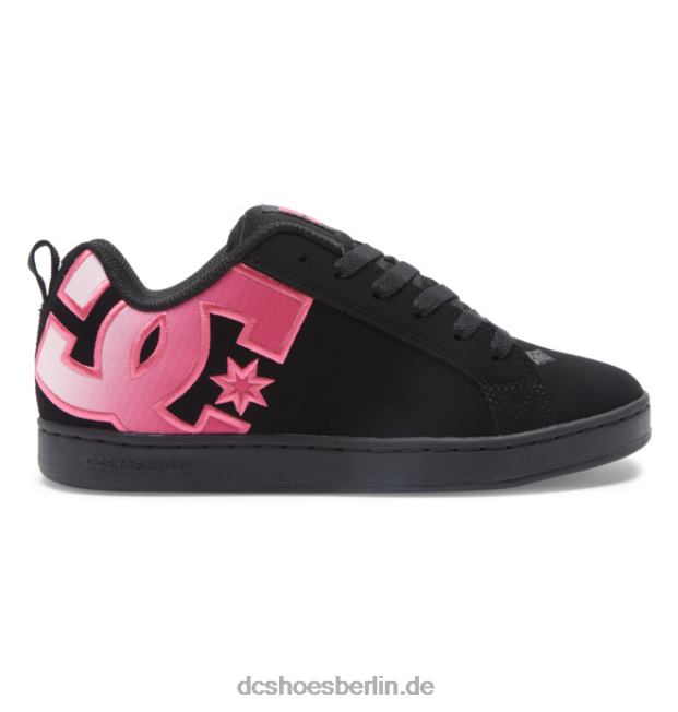 Graffik-Schuhe für DamenDC Shoes schwarzer Farbverlauf 486FT441