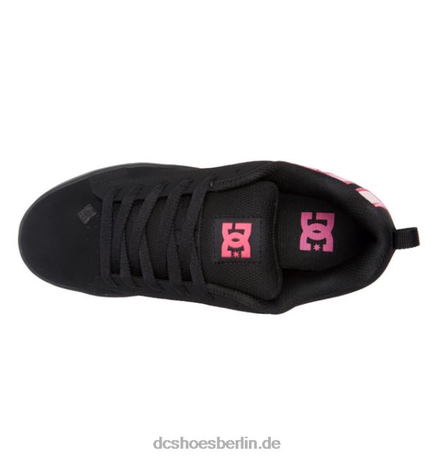 Graffik-Schuhe für DamenDC Shoes schwarzer Farbverlauf 486FT441