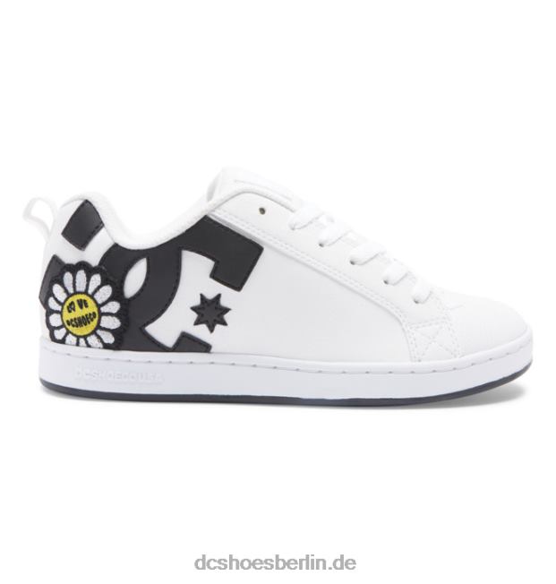 Graffik-Schuhe für DamenDC Shoes weiß/schwarz/gelb 486FT448