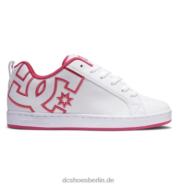 Graffik-Schuhe für DamenDC Shoes weiß/verrücktes pink 486FT459