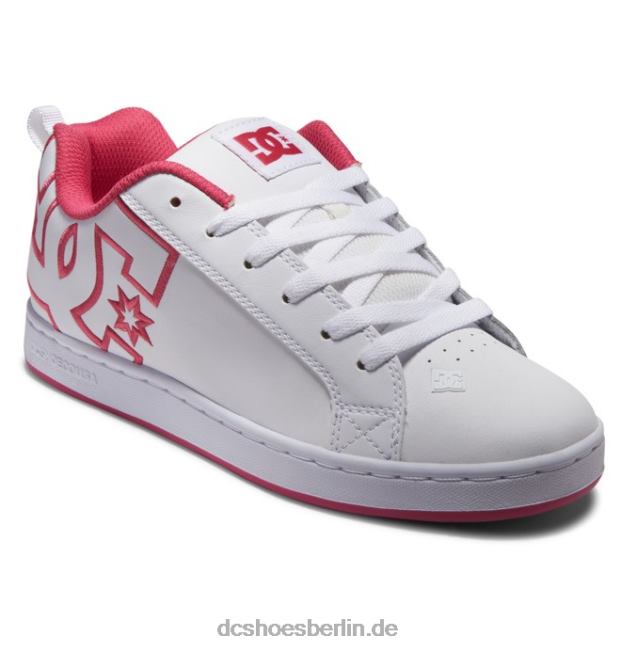 Graffik-Schuhe für DamenDC Shoes weiß/verrücktes pink 486FT459