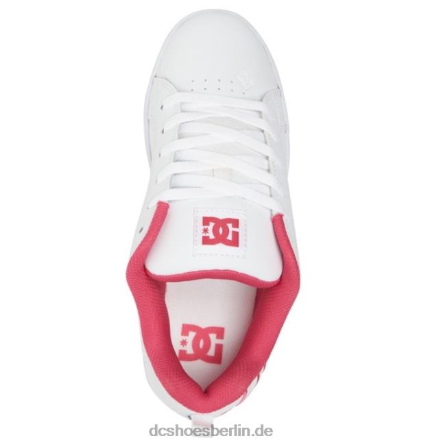 Graffik-Schuhe für DamenDC Shoes weiß/verrücktes pink 486FT459