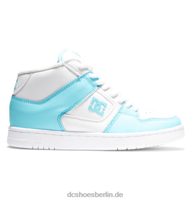Manteca 4 Mid Mid-Top DamenschuheDC Shoes weiß Blau 486FT500