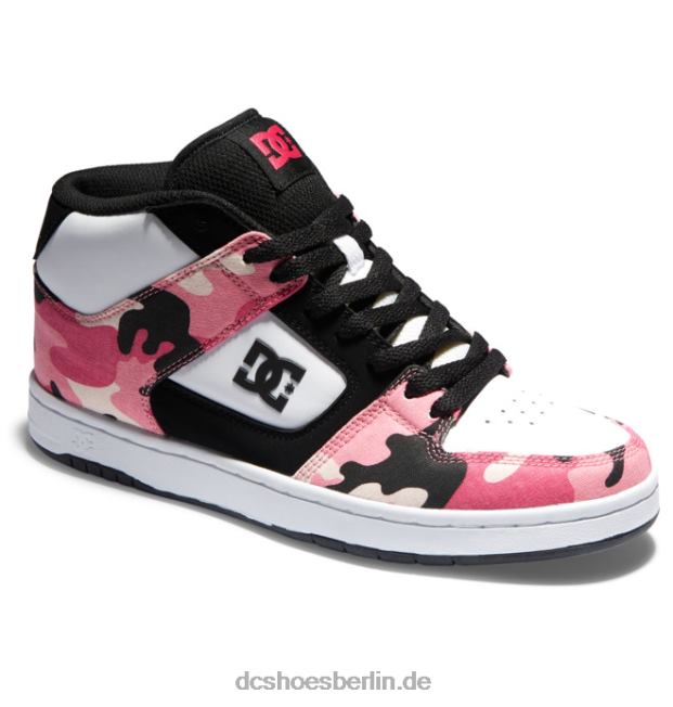 manteca 4 mid - Mid-Top-Schuhe für DamenDC Shoes schwarz/crazy pink camo 486FT479