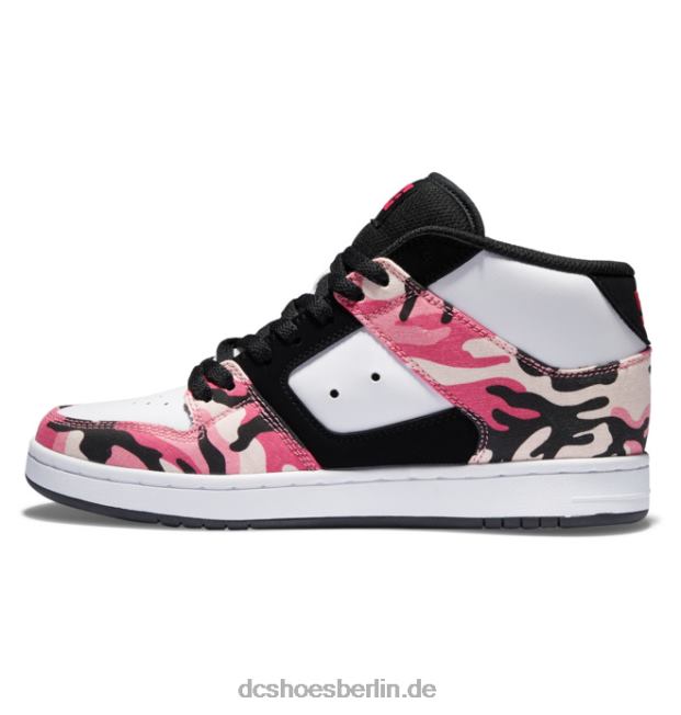 manteca 4 mid - Mid-Top-Schuhe für DamenDC Shoes schwarz/crazy pink camo 486FT479