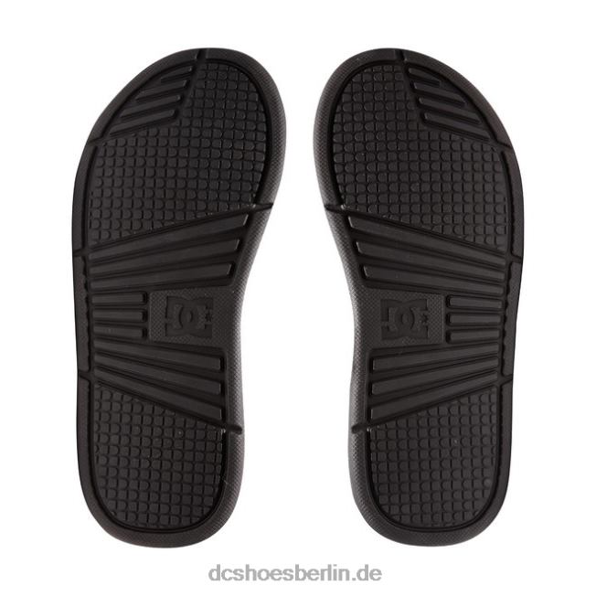 Bolsa-Sandalen für DamenDC Shoes Schwarz-Weiss 486FT502