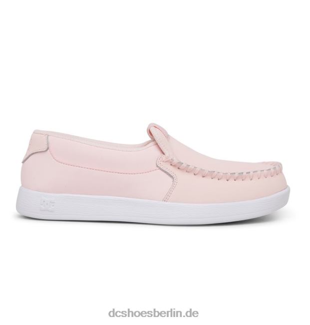 Bösewicht-Slip-on-Schuhe für DamenDC Shoes Hell-Pink 486FT434