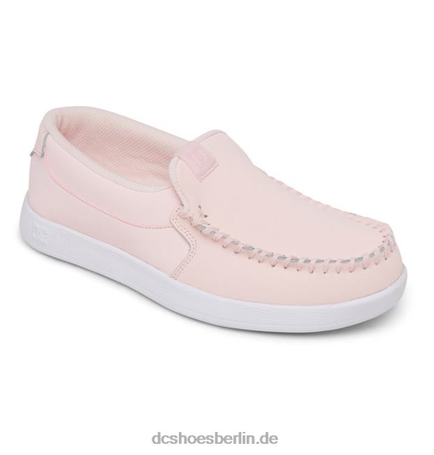Bösewicht-Slip-on-Schuhe für DamenDC Shoes Hell-Pink 486FT434