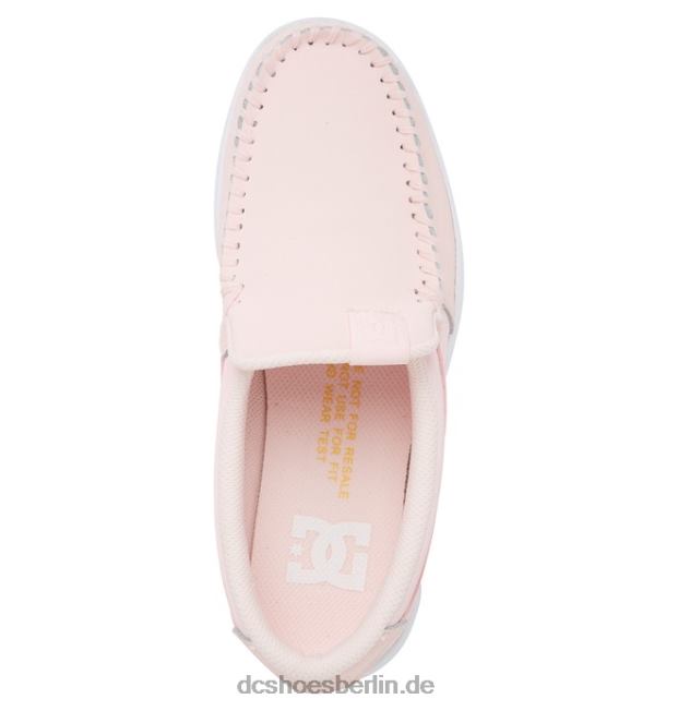 Bösewicht-Slip-on-Schuhe für DamenDC Shoes Hell-Pink 486FT434