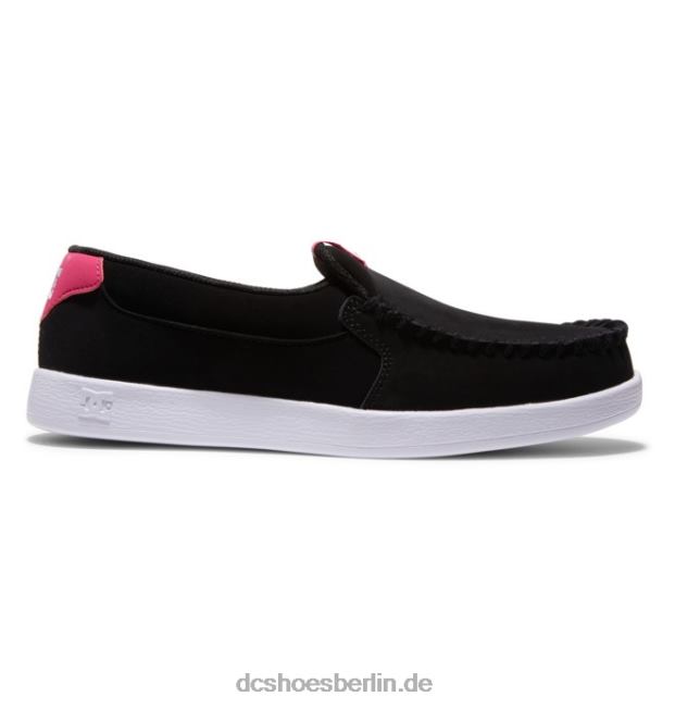 Bösewicht-Slip-on-Schuhe für DamenDC Shoes schwarz/verrücktes pink 486FT432