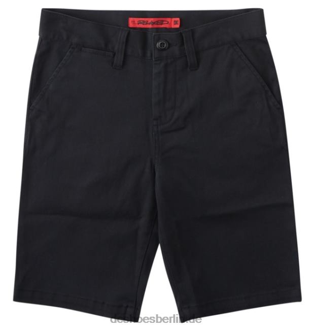 Arbeiter-Chinoshorts mit entspannter Passform für JungenDC Shoes Schwarz 486FT517