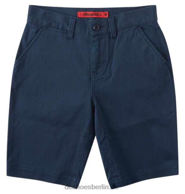 Arbeiter-Chinoshorts mit entspannter Passform für JungenDC Shoes marineblauer Blazer 486FT519