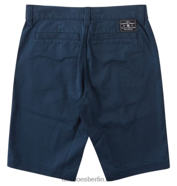 Arbeiter-Chinoshorts mit entspannter Passform für JungenDC Shoes marineblauer Blazer 486FT519