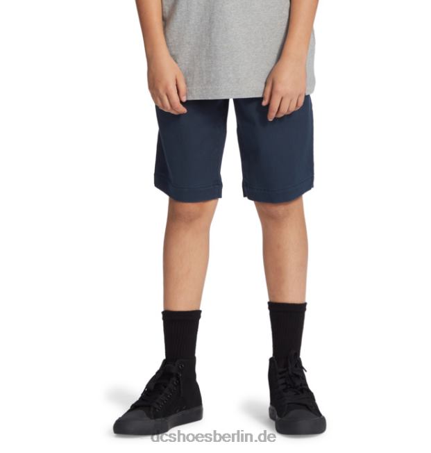 Arbeiter-Chinoshorts mit entspannter Passform für JungenDC Shoes marineblauer Blazer 486FT519