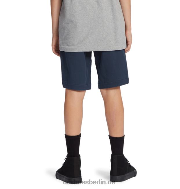 Arbeiter-Chinoshorts mit entspannter Passform für JungenDC Shoes marineblauer Blazer 486FT519
