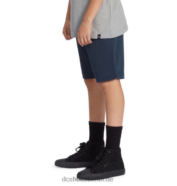 Arbeiter-Chinoshorts mit entspannter Passform für JungenDC Shoes marineblauer Blazer 486FT519