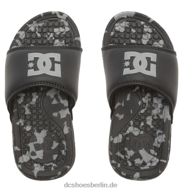Bolsarutschen für KinderDC Shoes schwarzgrau 486FT507