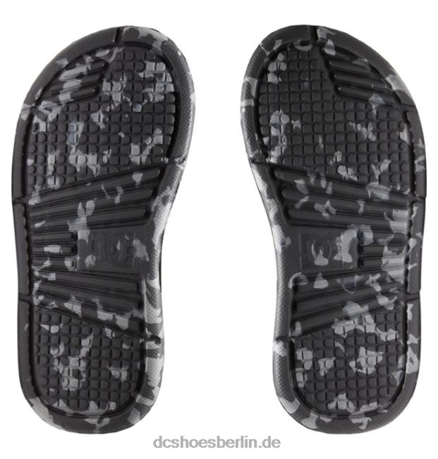 Bolsarutschen für KinderDC Shoes schwarzgrau 486FT507