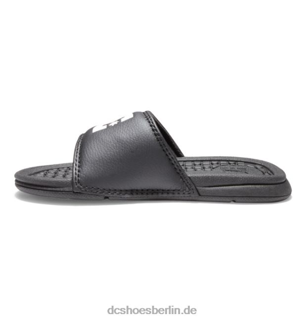 bolsa - Sandalen für JungenDC Shoes Schwarz-Weiss 486FT536