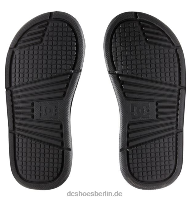 bolsa - Sandalen für JungenDC Shoes Schwarz-Weiss 486FT536