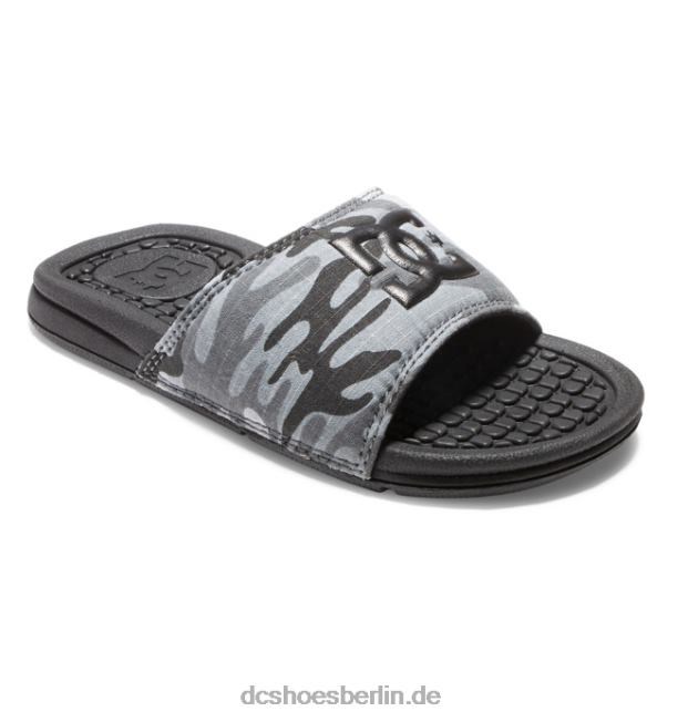 bolsa - Sandalen für JungenDC Shoes graue Tarnung 486FT525