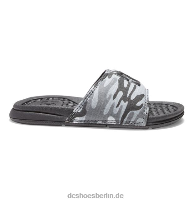bolsa - Sandalen für JungenDC Shoes graue Tarnung 486FT525