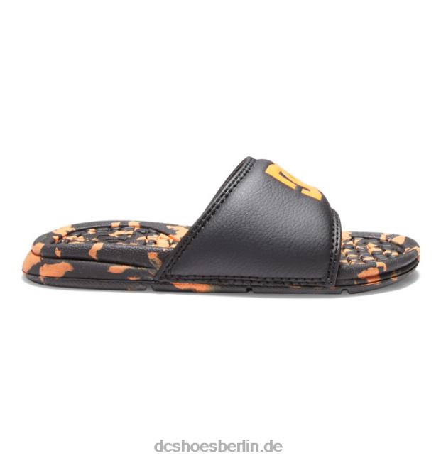 bolsa - Sandalen für JungenDC Shoes schwarz/orange 486FT548