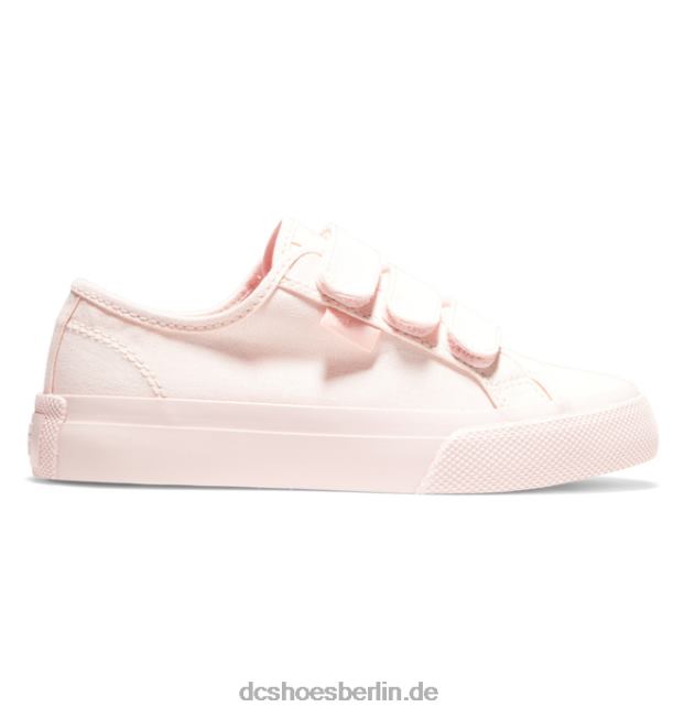 manuelle Klettschuhe für KinderDC Shoes Hell-Pink 486FT512