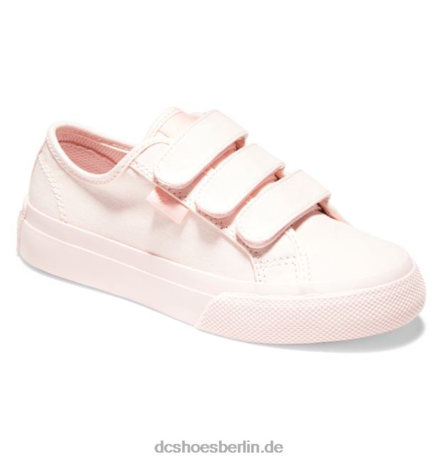 manuelle Klettschuhe für KinderDC Shoes Hell-Pink 486FT512