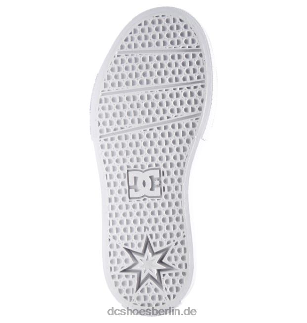 manuelle Slip-On-Wildlederschuhe für KinderDC Shoes Schwarz-Weiss 486FT509