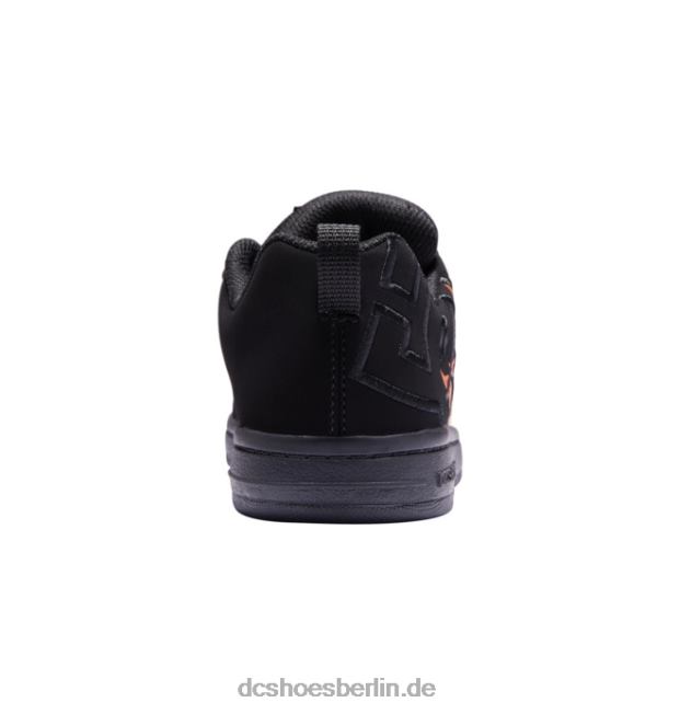 Graffik-Pumps für KinderDC Shoes schwarz/flammen 486FT535