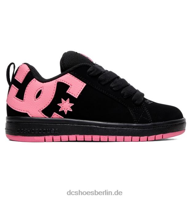 Graffik-Pumps für KinderDC Shoes schwarz/rosa 486FT537