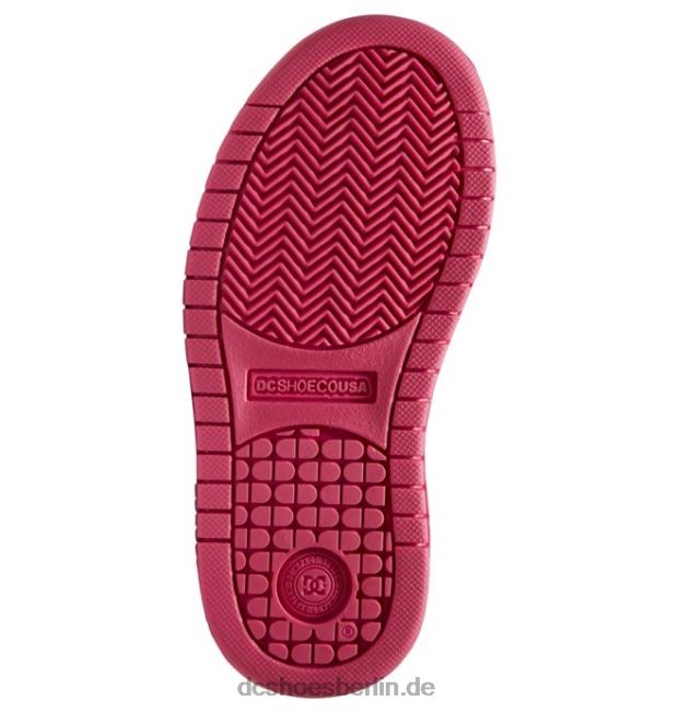 Graffik-Pumps für KinderDC Shoes schwarz/rosa Schablone 486FT544
