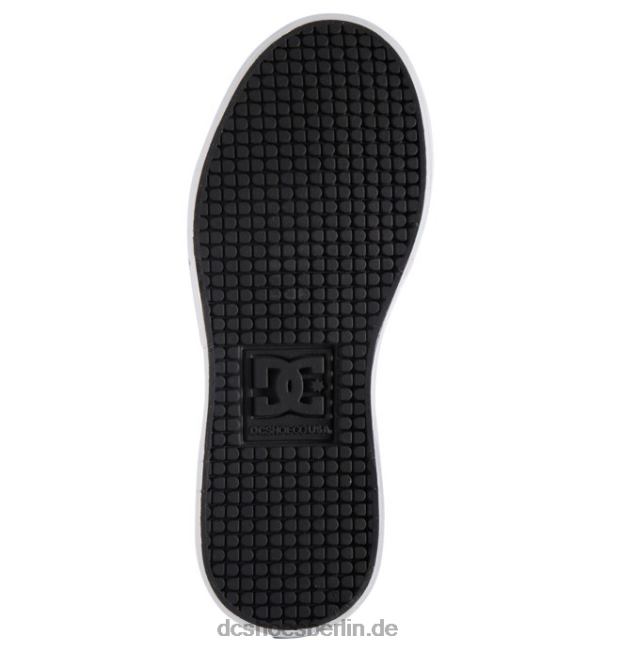 Kalis Vulc Mid Mid-Top-Schuhe für KinderDC Shoes Schwarz-Weiss 486FT516