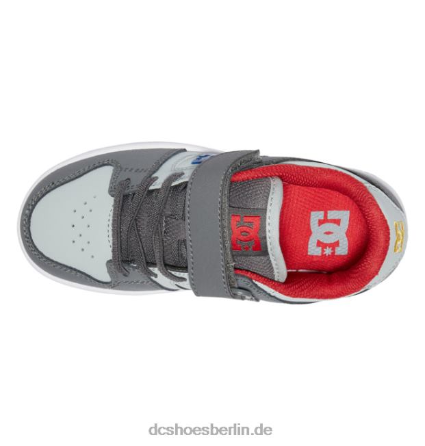 manteca 4 elastische schnürschuhe für kinderDC Shoes Grau Blau 486FT508
