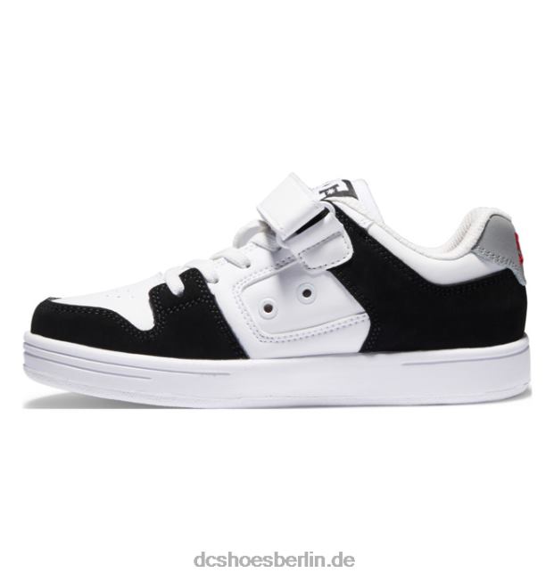 manteca 4 elastische schnürschuhe für kinderDC Shoes schwarz/weiß/rot 486FT562