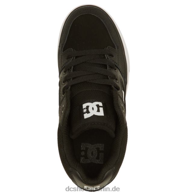 Pure Mid Mid-Top-Schuhe für KinderDC Shoes Schwarz-Weiss 486FT556
